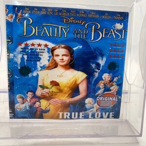 Disney Beauty and the Beast Live Action DVD Emma‎ Watson Dan Stevens 2017 Movie
